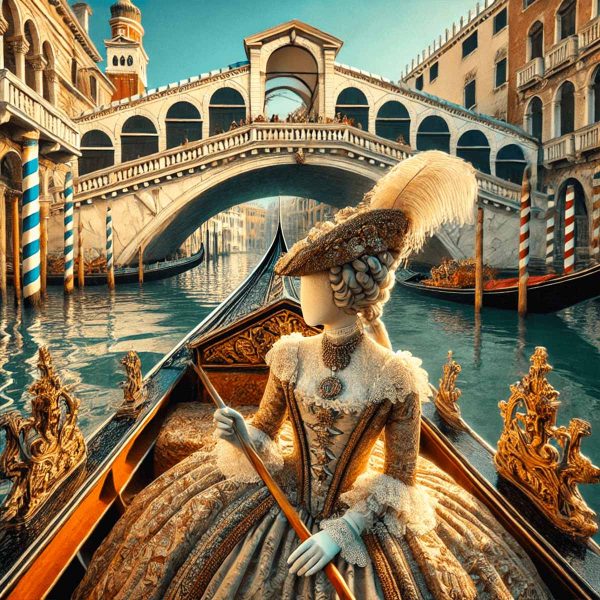 gondola in Canal Grande a Venezia