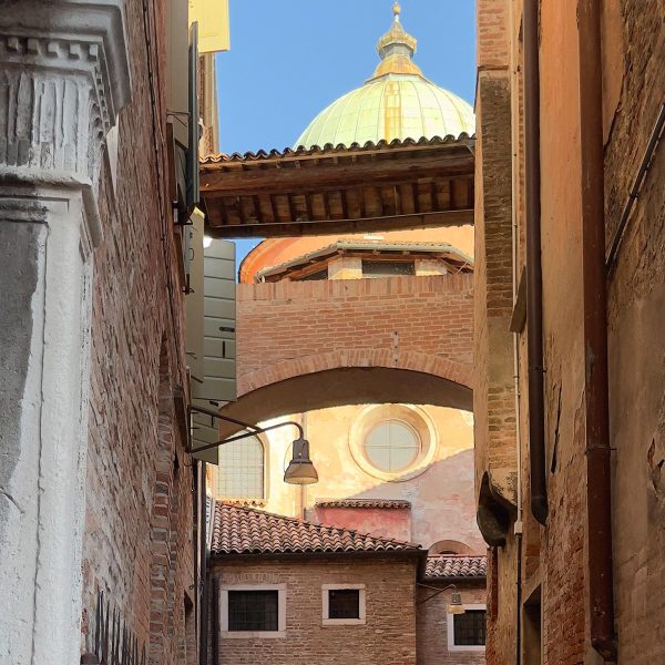 Palazzi medioevali in vicolo del Duomo a Treviso